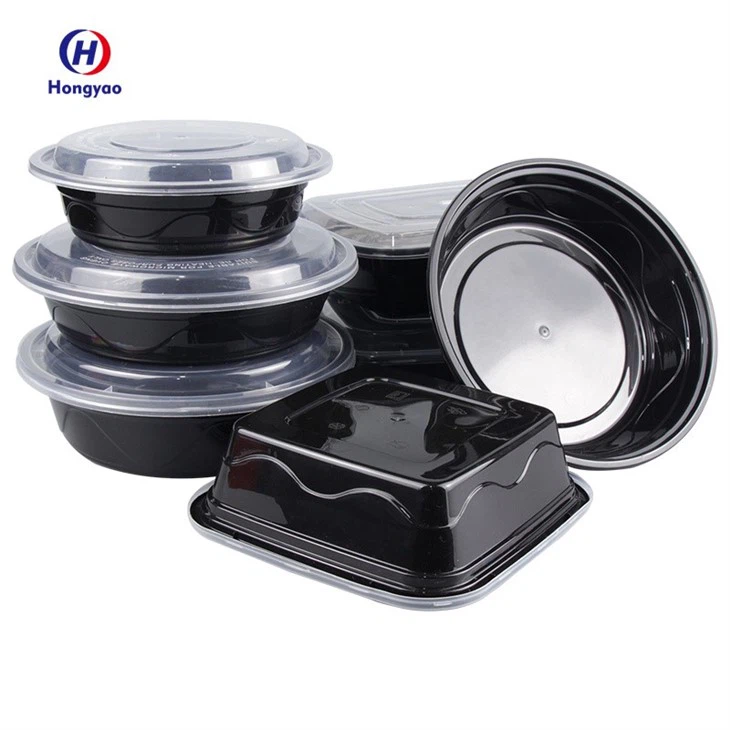 Hot Sale Round And Square Disposable Plastic Box